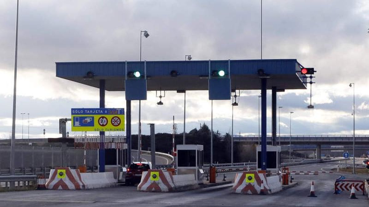 Peaje en la León-Astorga.