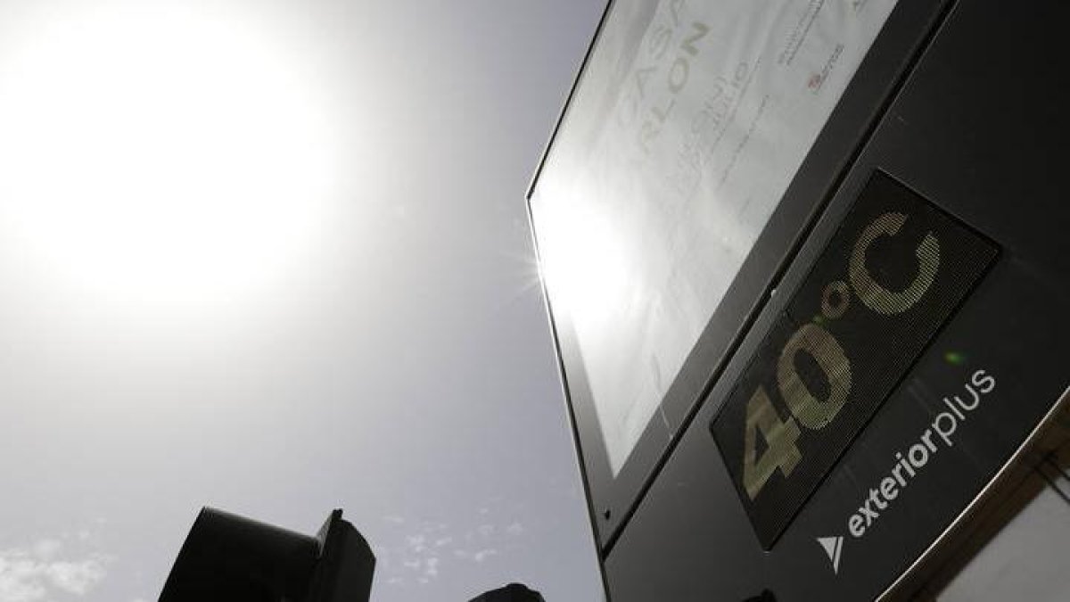 Los termómetr.os rozarán hoy en León los 40 grados