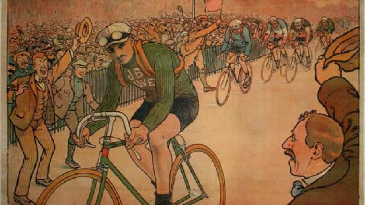 Un cartel del Tour de Francia de 1912