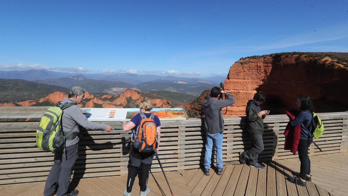 El mirador de Orellán, en una fotografía de archivo.