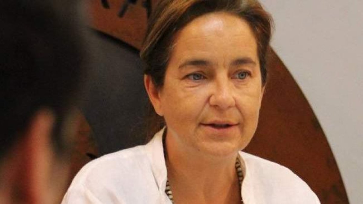 Natichu Alvarado, consejera ejecutiva de la Cultural, este miércoles en un desayuno con los medios. CYDL
