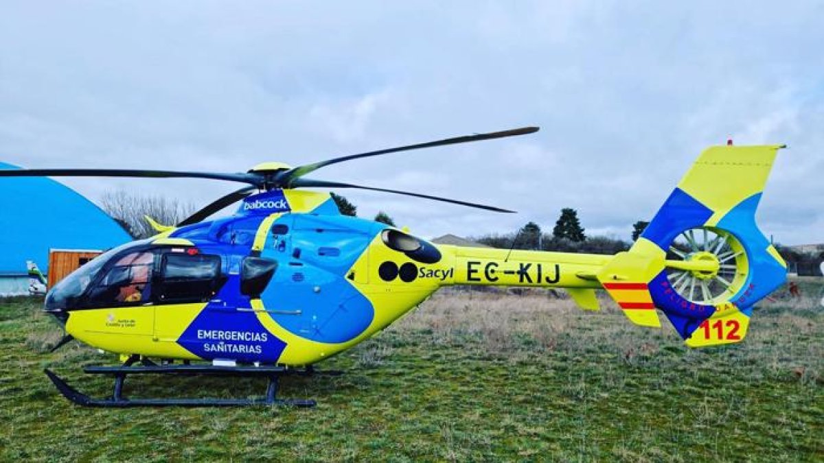 Helicóptero del 112