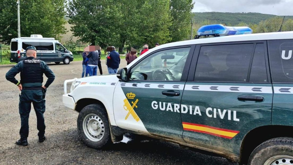 Agentes de la Guardia Civil.