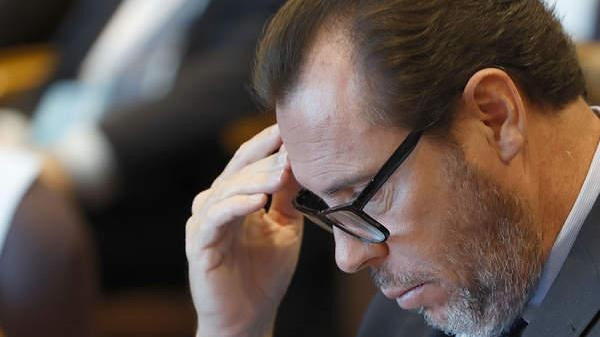 Puente, durante un evento paralelo al Día Marítimo Mundial. TONI ALBIR