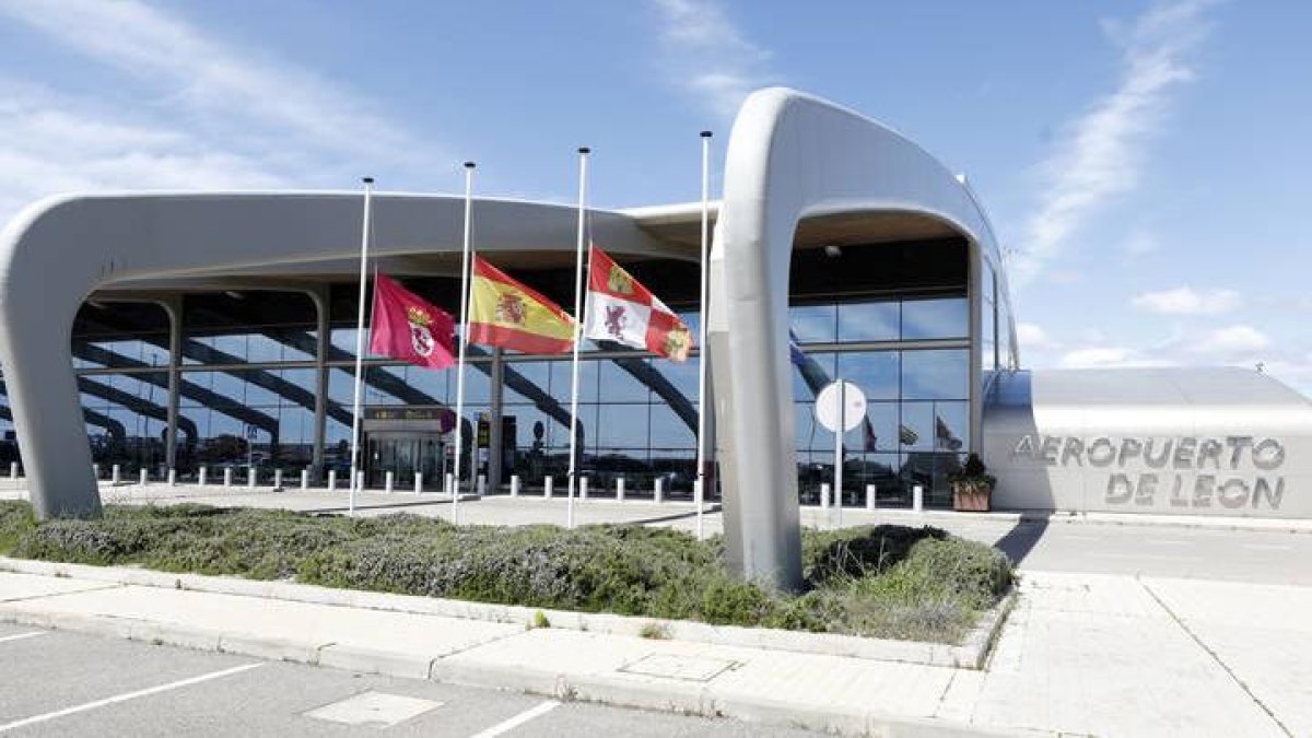 Imagen de archivo del Aeropuerto de León.