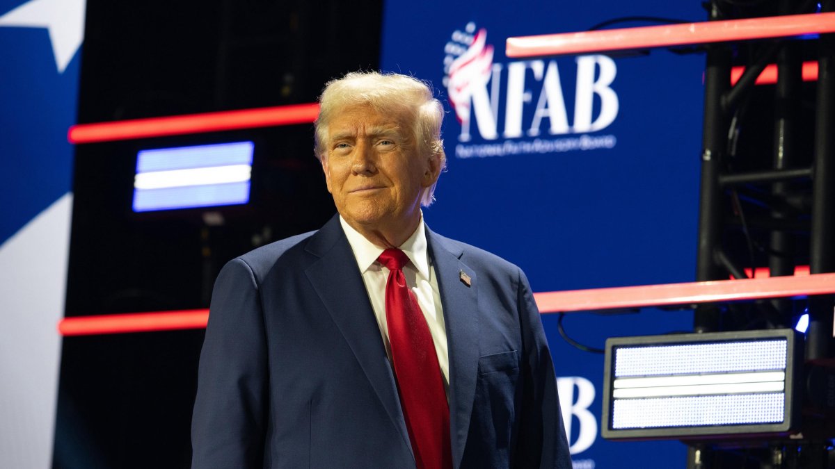 El recién presidente electo Donald Trump.