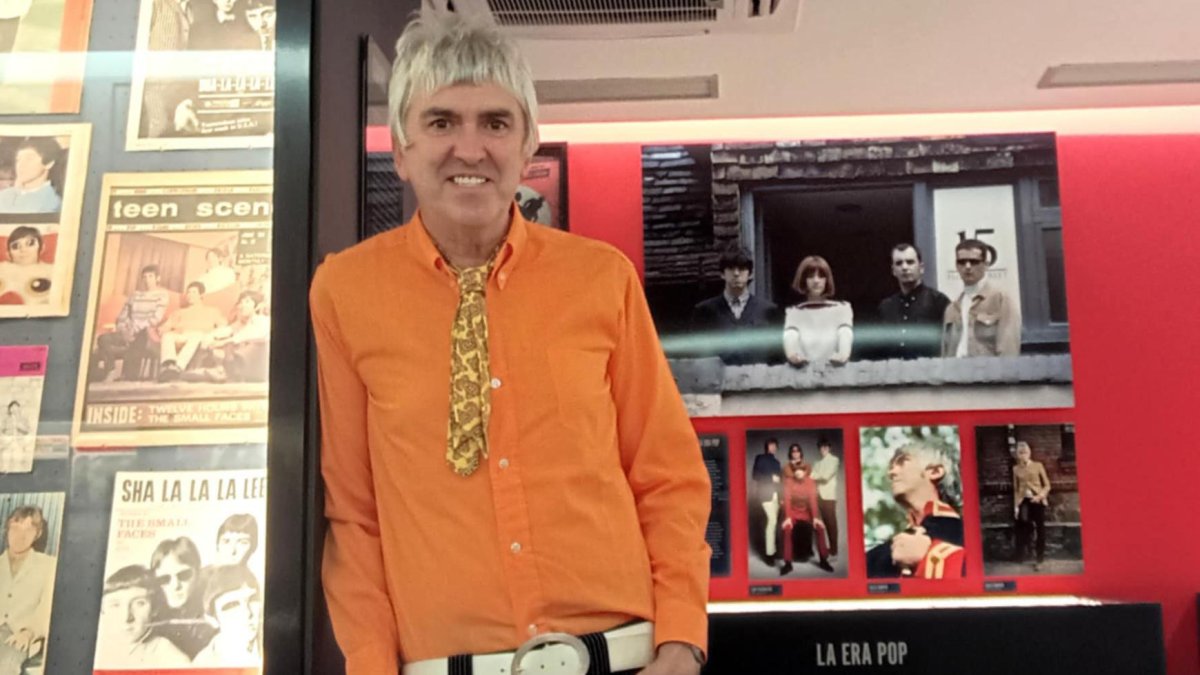 Alex Cooper, músico leonés, ahora al frente de la Fundación Club 45.