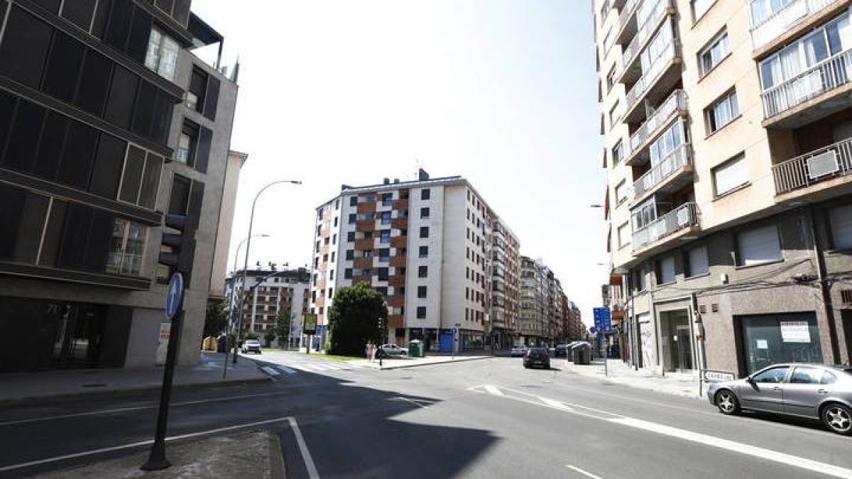 Cruce de Padre Isla en León.
