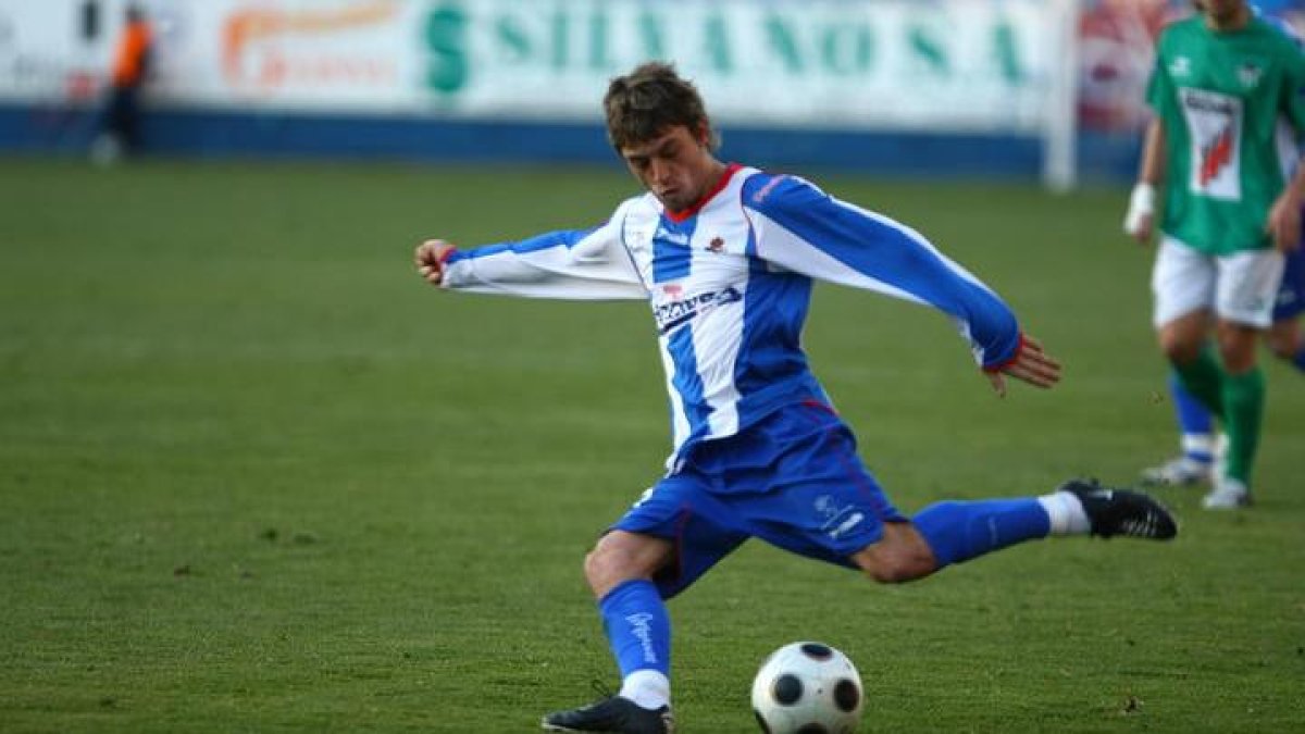 Imagen de archivo de Jonatan Valle, ex jugador de la Deportiva