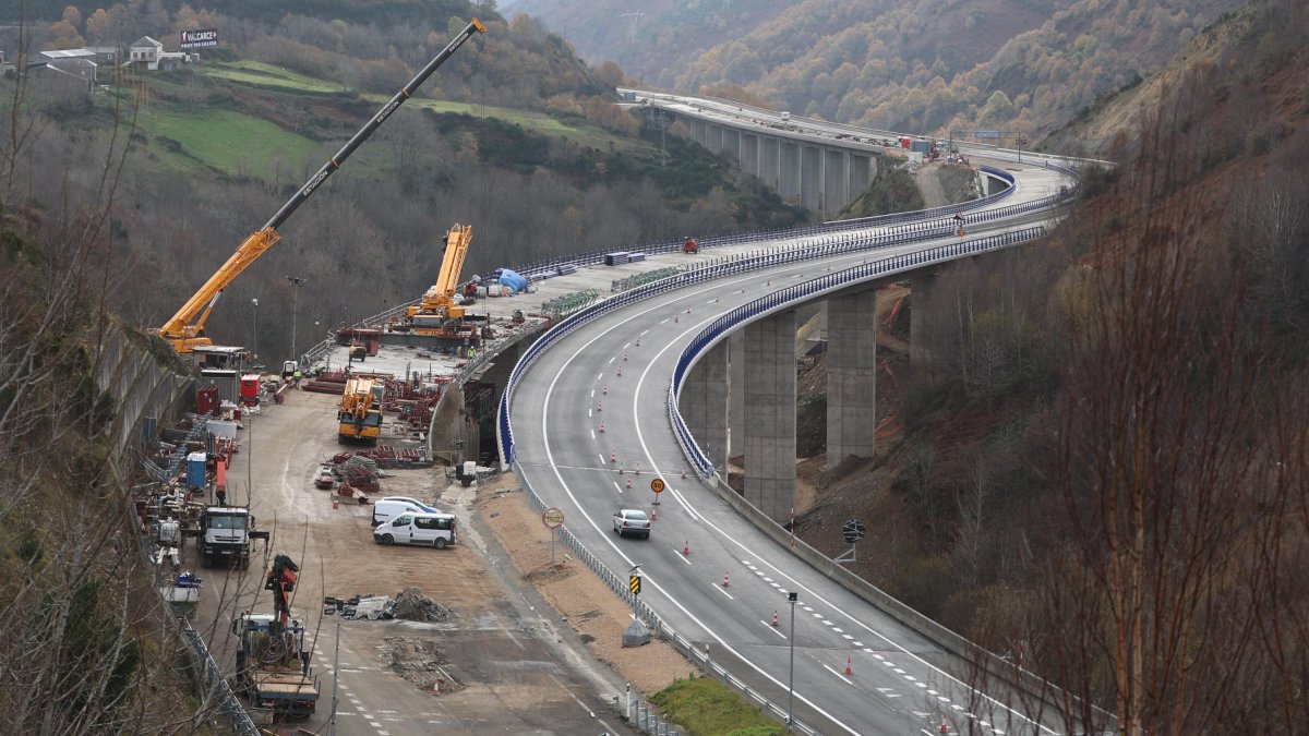 Estado de las obras, este sábado.