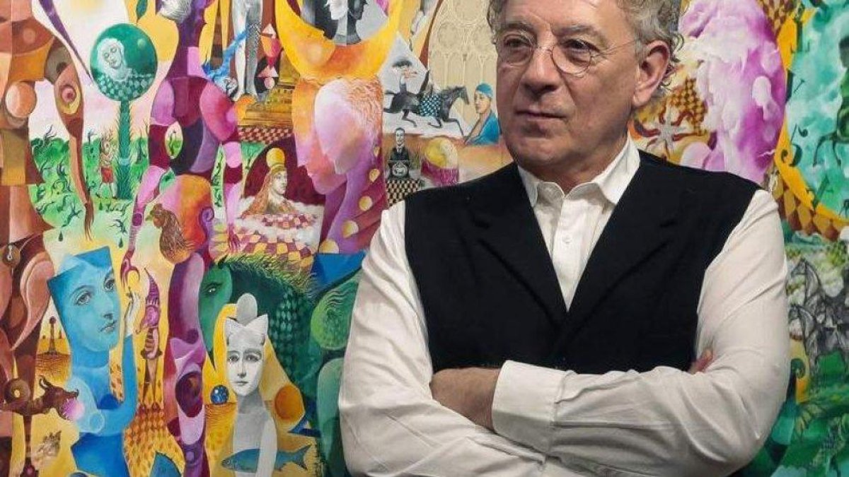 El poeta y artista villafranquino Juan Carlos Mestre