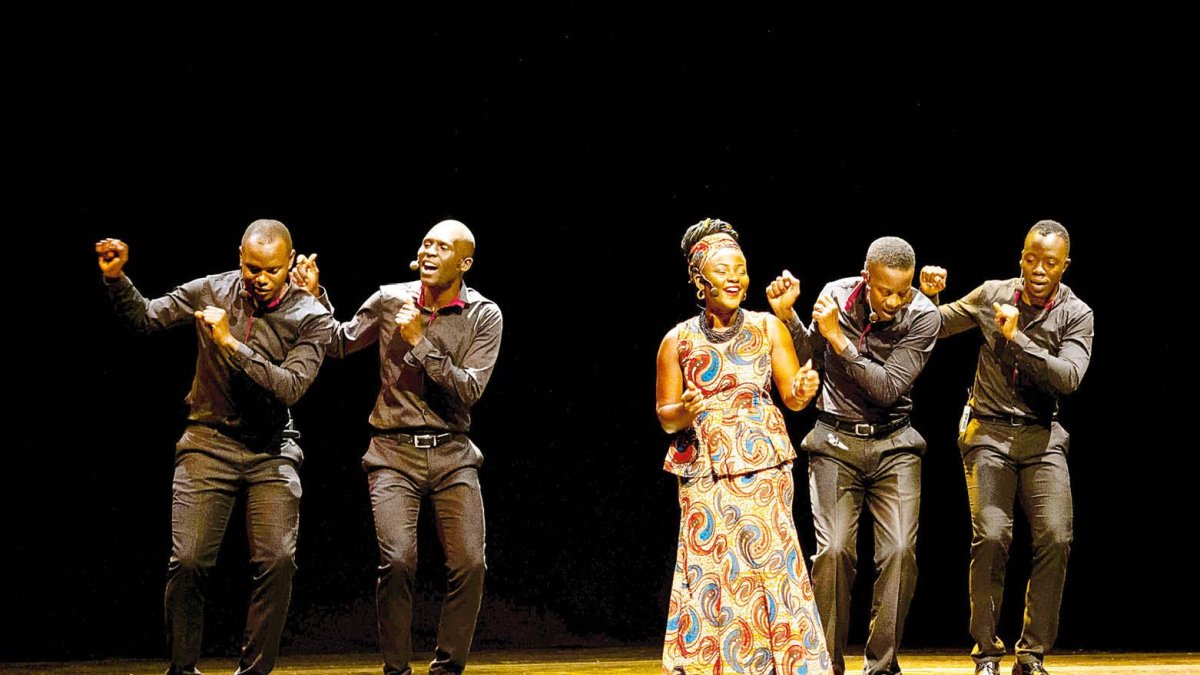 Taano forman parte del espectáculo ‘Ubuntu. El espíritu de África’, este sábado en León.
