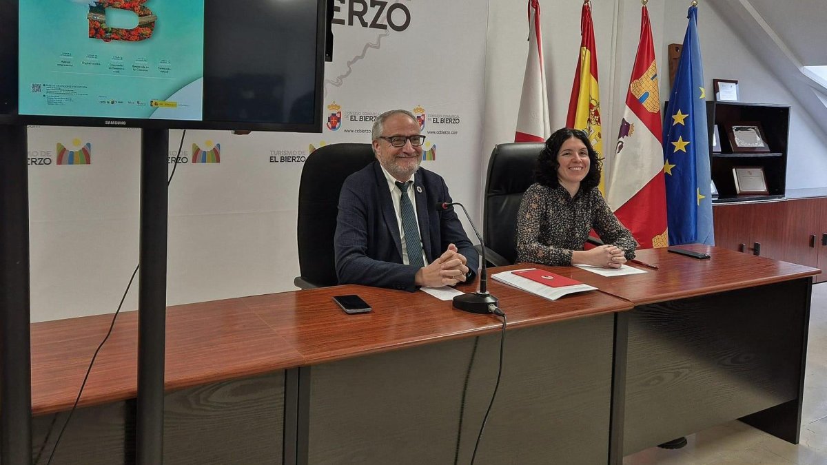 Presentación del balance, este martes, en el Consejo Comarcal.