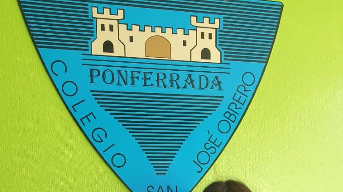 La estudiante becada, Nerea Montes.
