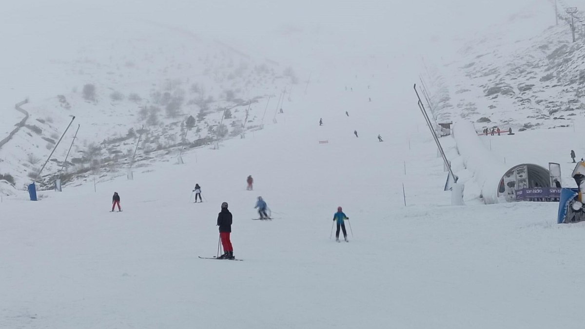 Estación de esquí de San Isidro, en esta campaña
