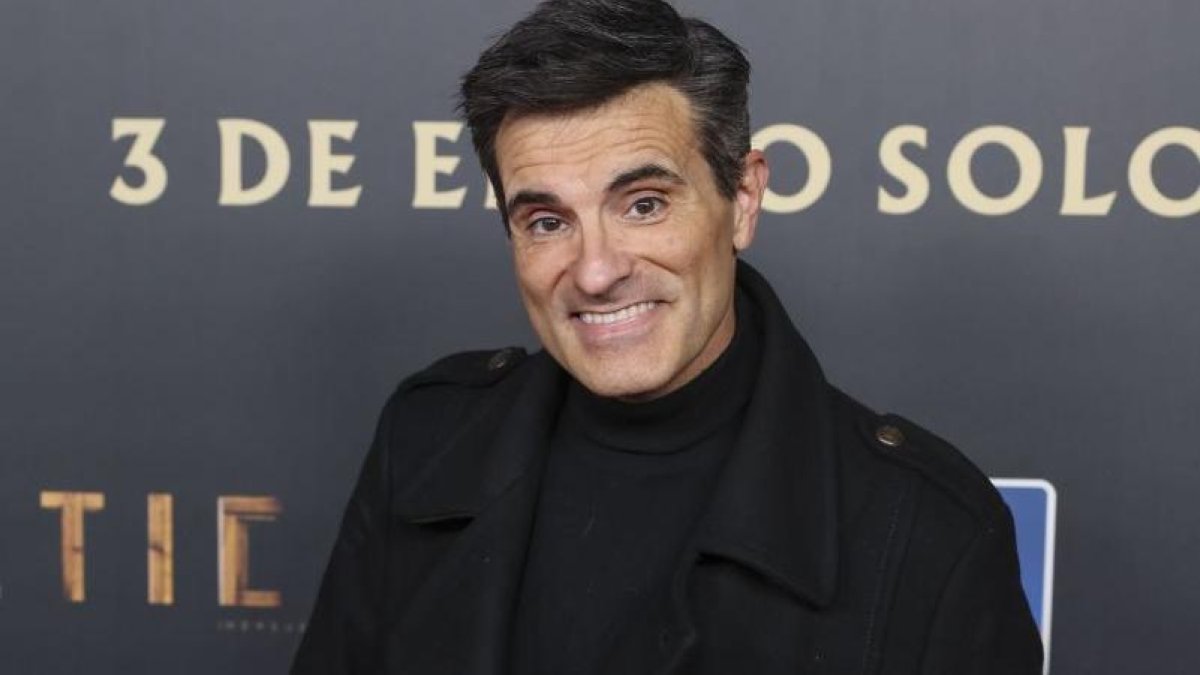 Luis Larrodera es el maestro de ceremonias en la Gala Internacional. KIKO HUESCA