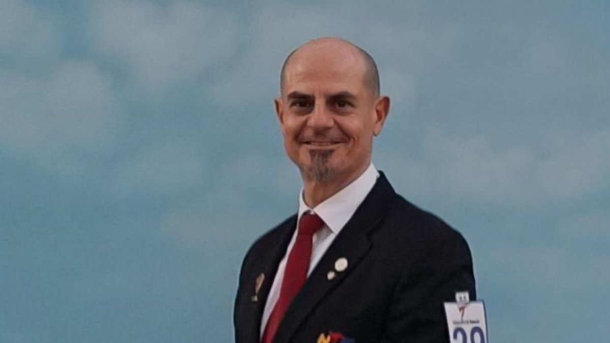 El leonés Pablo García está nominado como mejor árbitro de taekwondo del mundo. dl