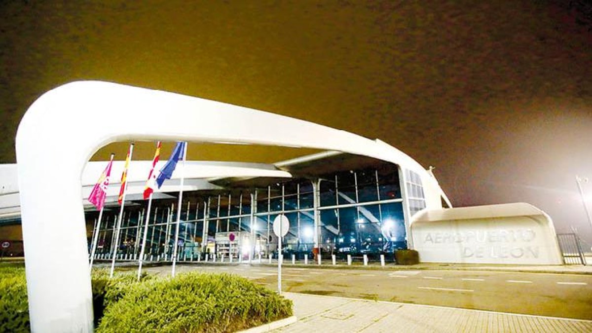 El Aeropuerto de León en una imagen de archivo.
