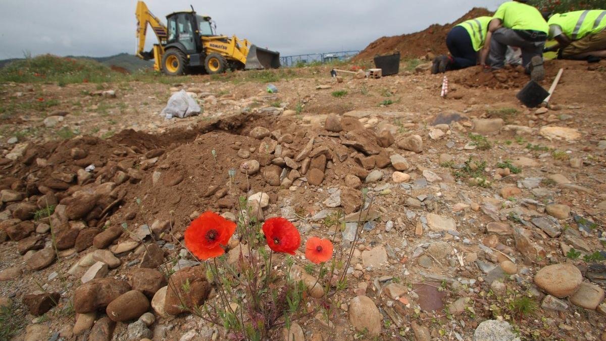 Trabajos de búsqueda de desaparecidos el pasado mes de octubre. DE LA MATA