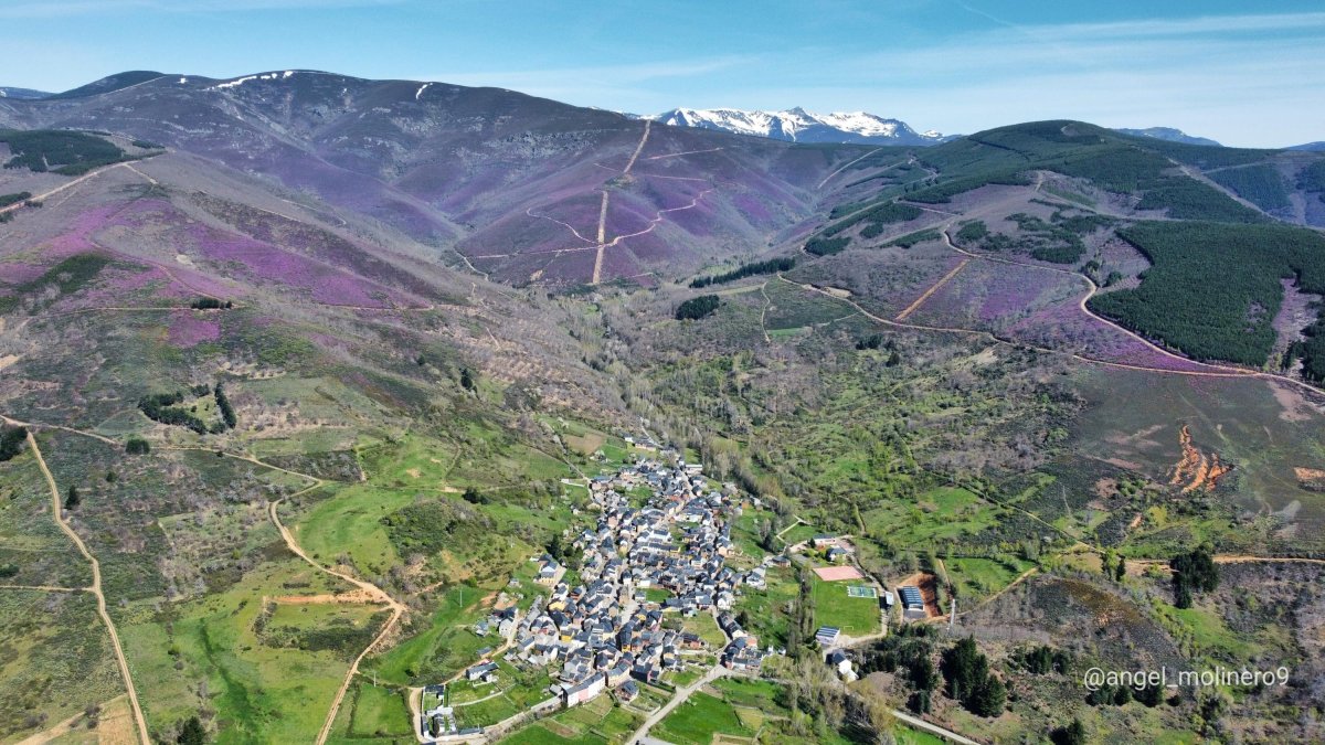 La Sierra de Gistredo en una imagen cedida por Ángel Molinero.
