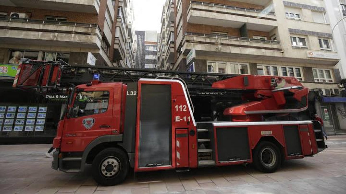 Imagen de archivo de los Bomberos de León