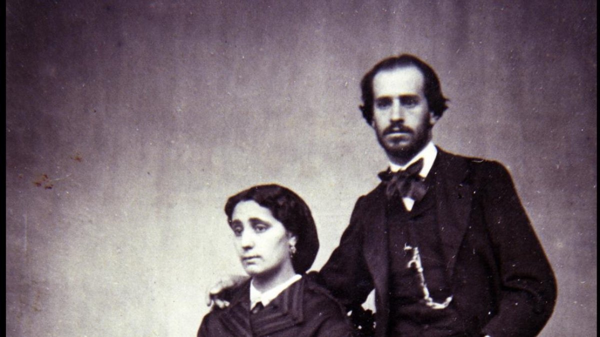 Pilar Redondo y Rafael Altamira.