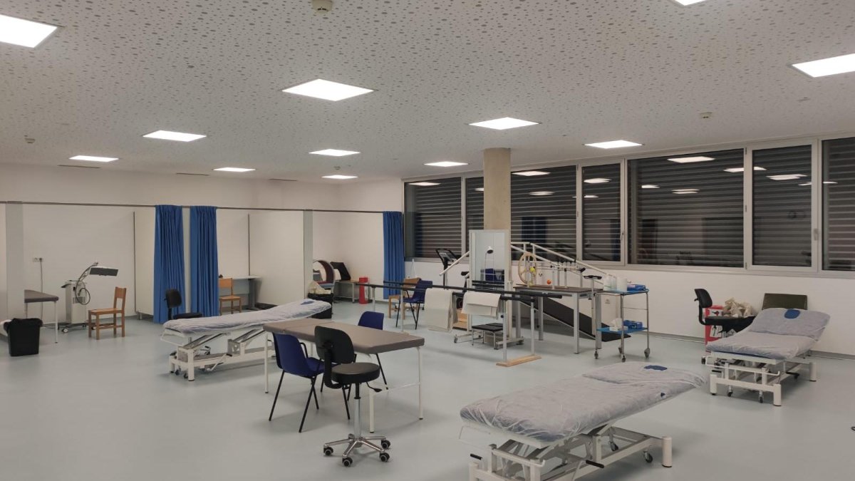 Parte de las instalaciones de la nueva Unidad de Tratamiento Activo contra el Dolor Crónico en el centro de salud de El Ejido.