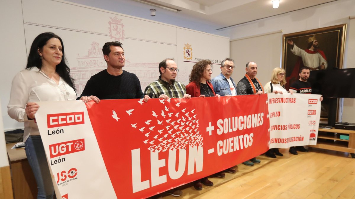 Los sindicatos han abordado la protesta del domingo.