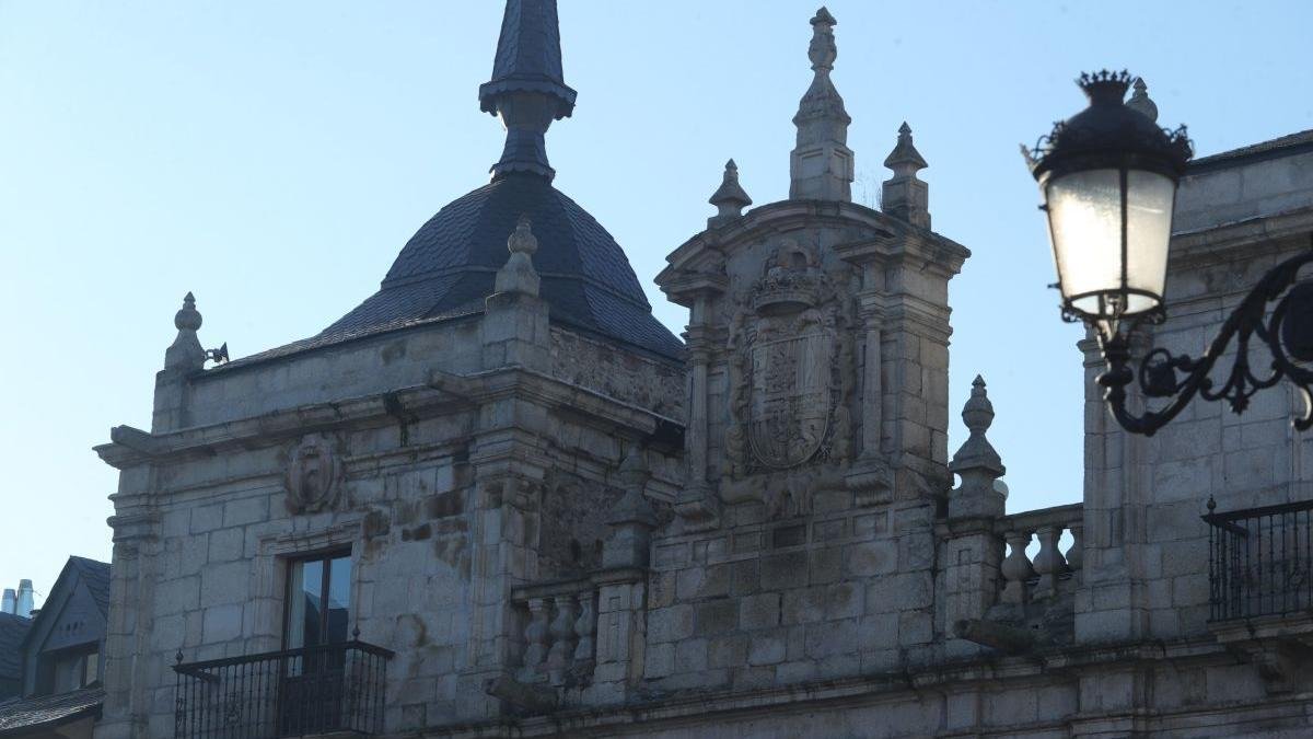 Fachada del Ayuntamiento de Ponferrada.