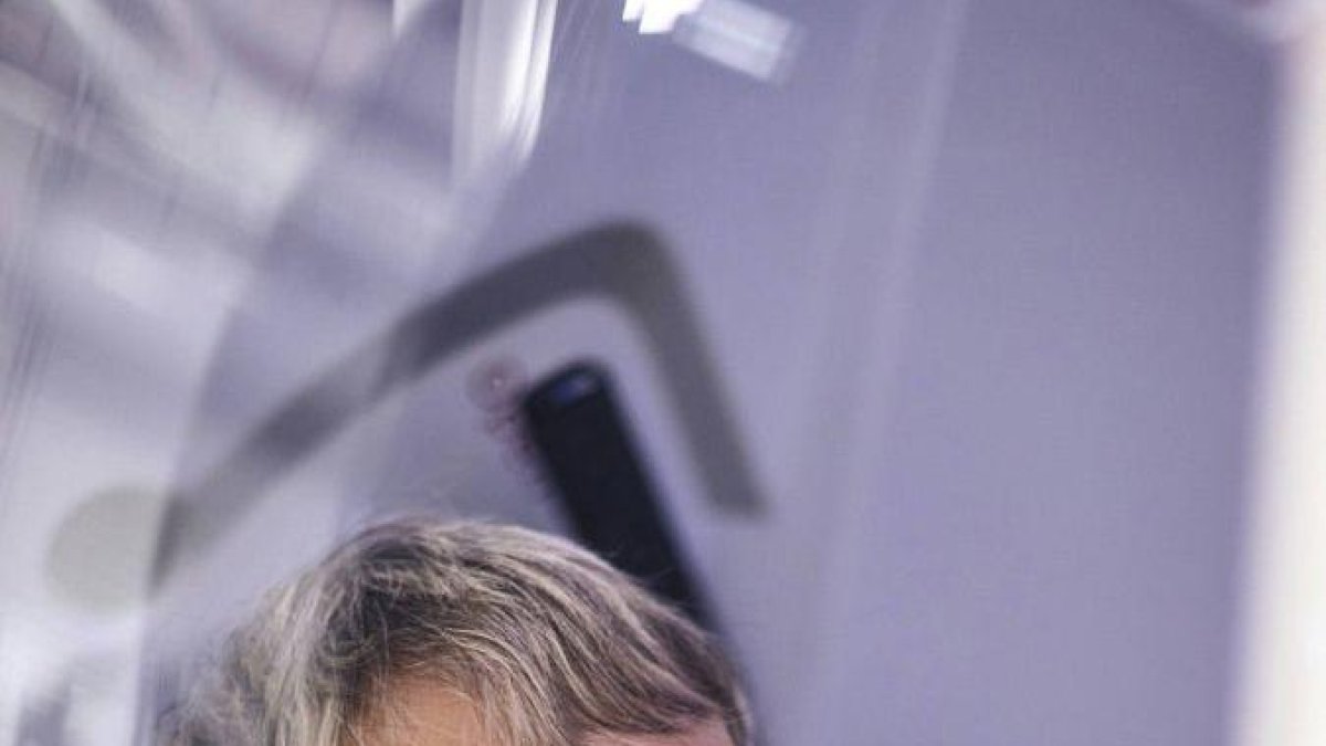 Jesús Calleja, en la cápsula espacial-