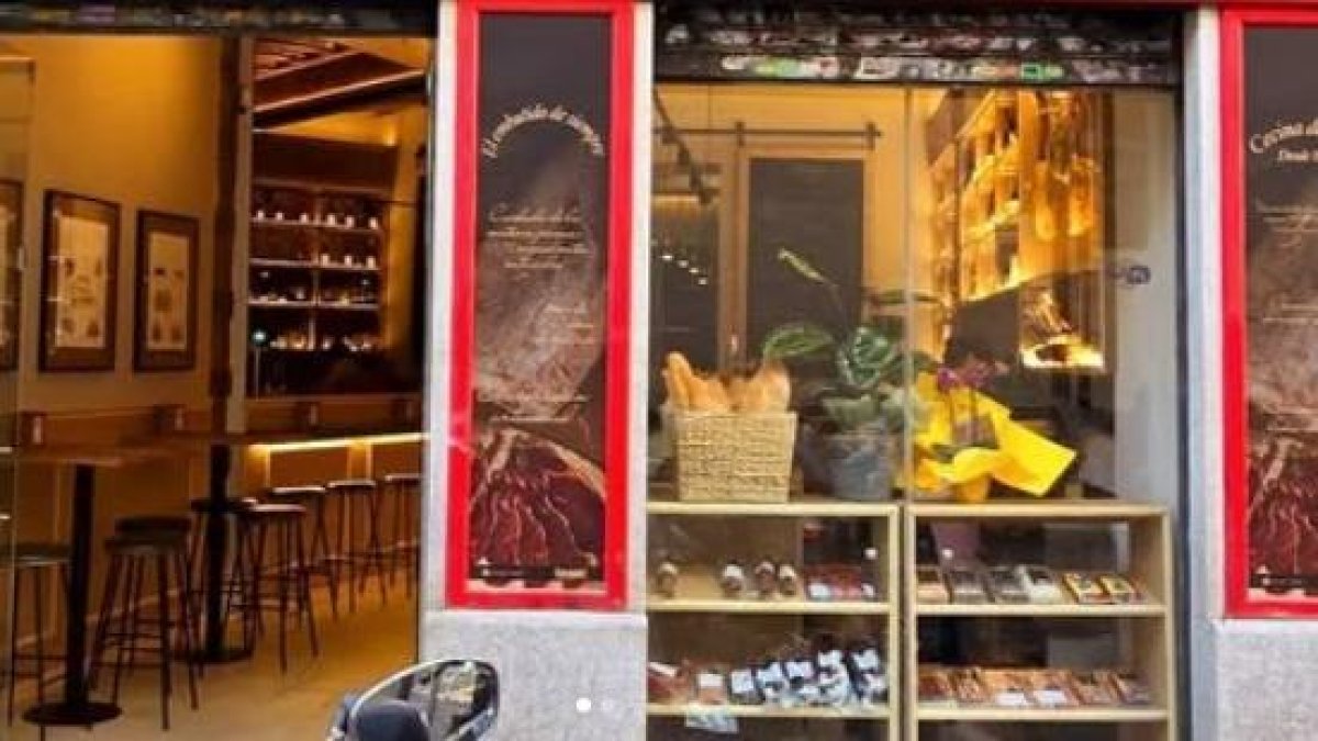 Vista del restaurante Ezequiel en Madrid.