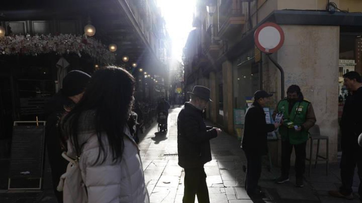 Calle la Rúa en una imagen de archivo
