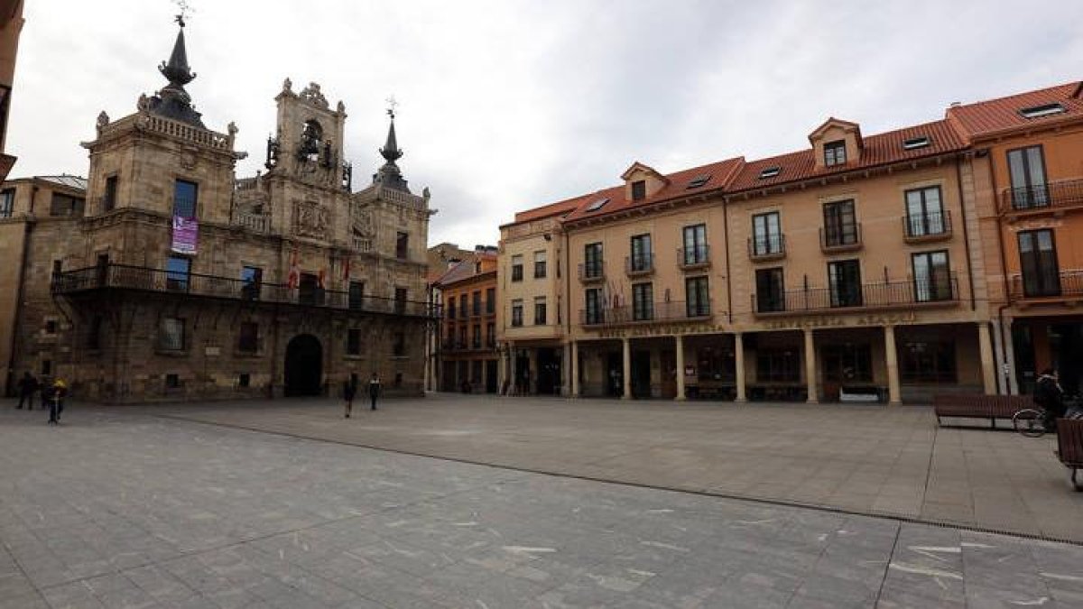 Vista de la localidad de Astorga.