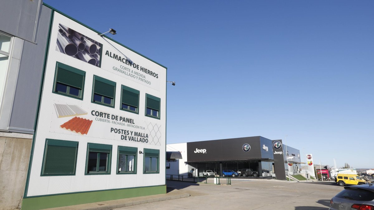 Polígono industrial de Valdefresno.