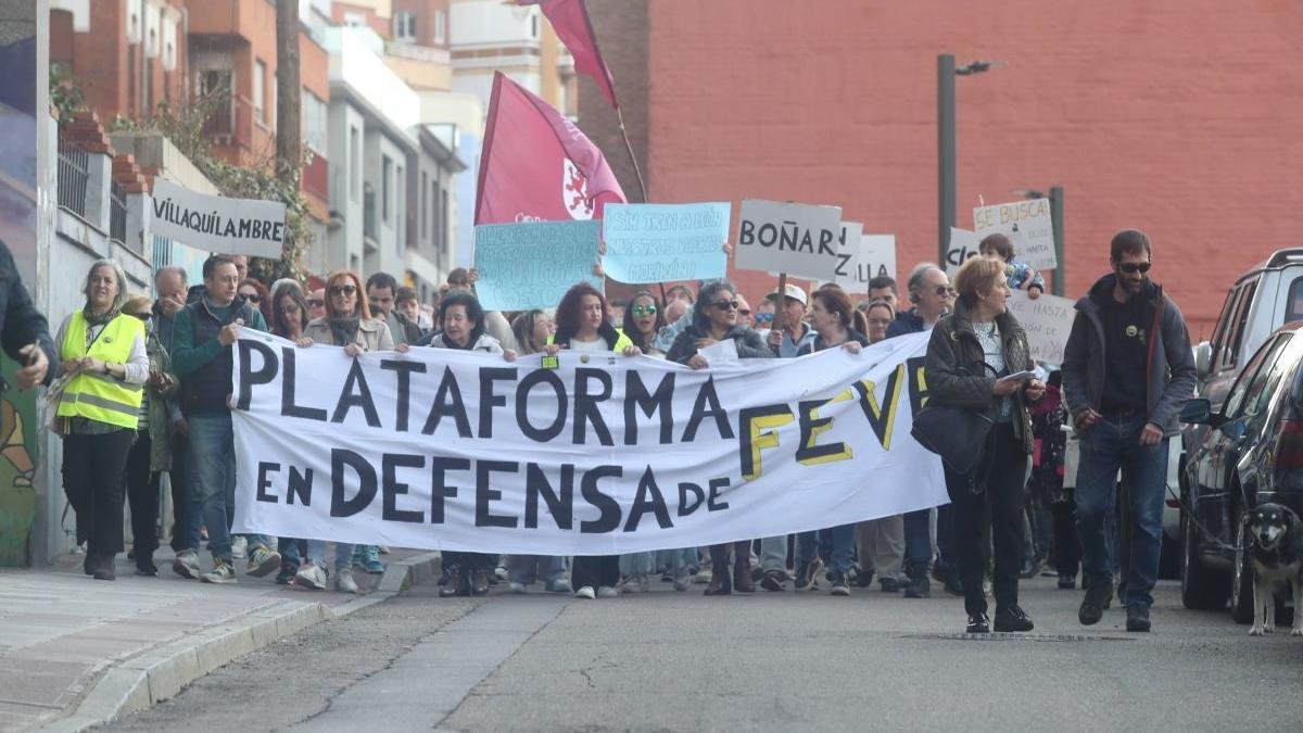 Movilización del día 6 de abril en la capital leonesa.
