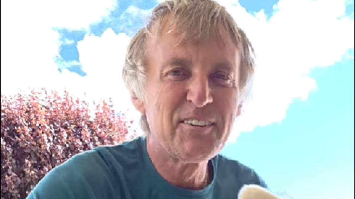 Jesús Calleja en su casa de León.