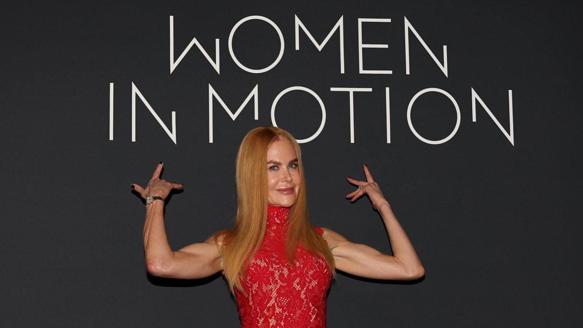 Nicole Kidman asiste al Premio 'Women in Motion' durante el 78º Festival anual de Cine de Cannes, en Cannes, Francia, el 18 de mayo de 2025. EFE/EPA/MOHAMMED BADRA.