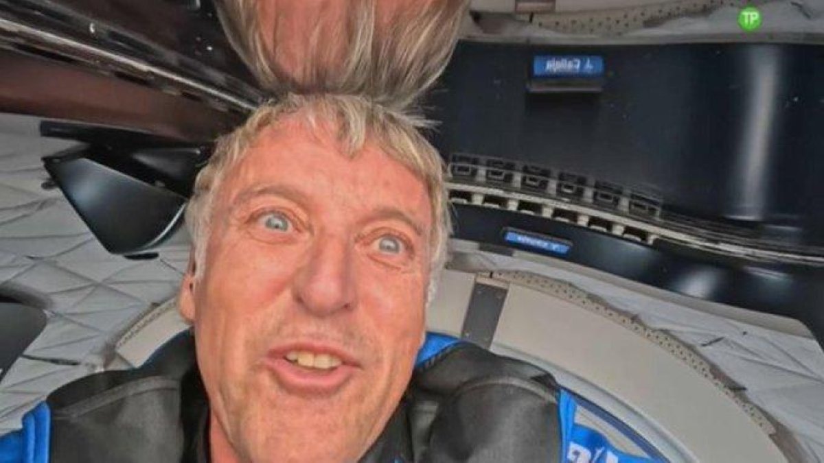 Jesús Calleja en el espacio