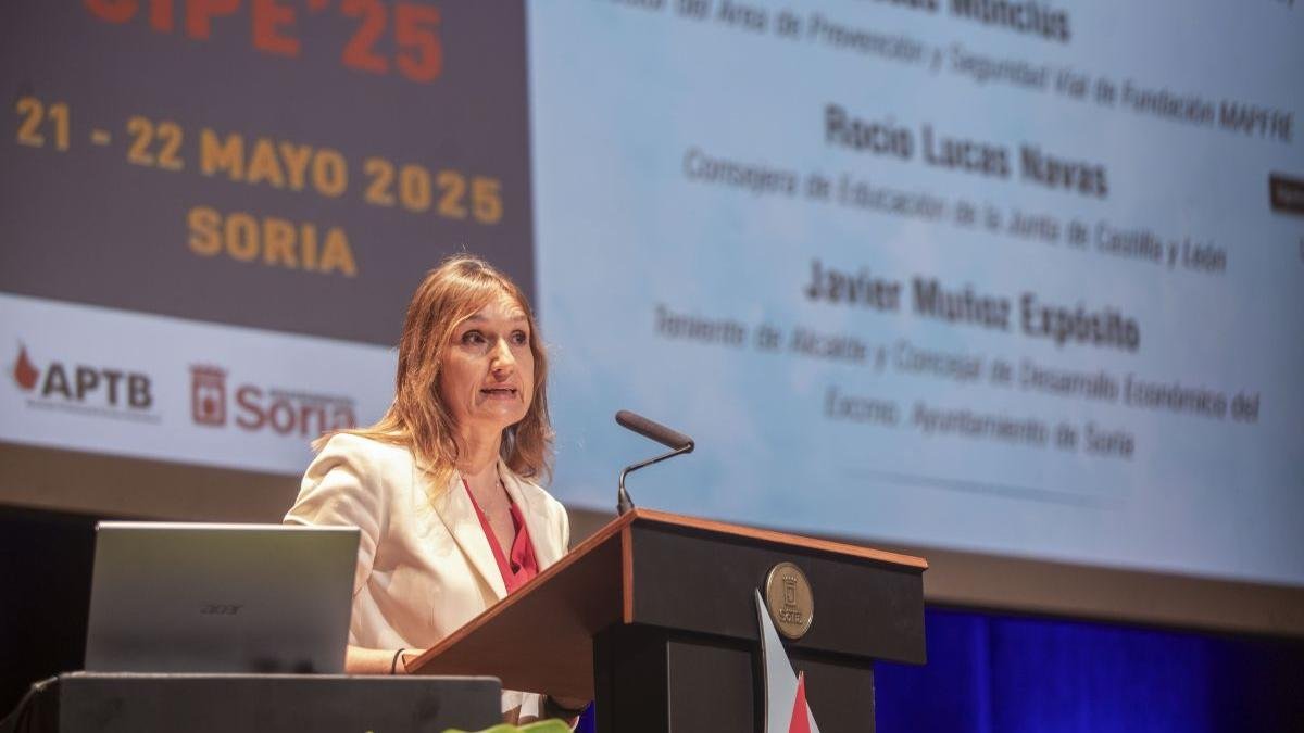 La consejera de Educación, Rocío Luca.