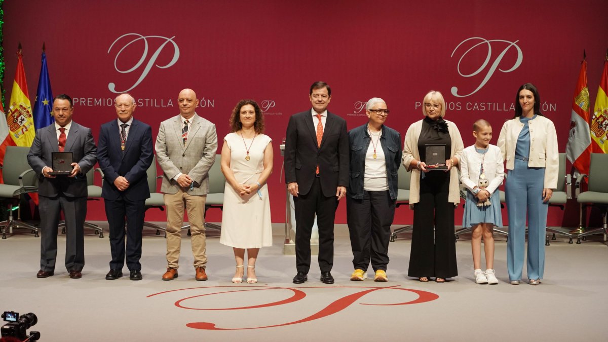 Acto de entrega de los Premios Castilla y León.