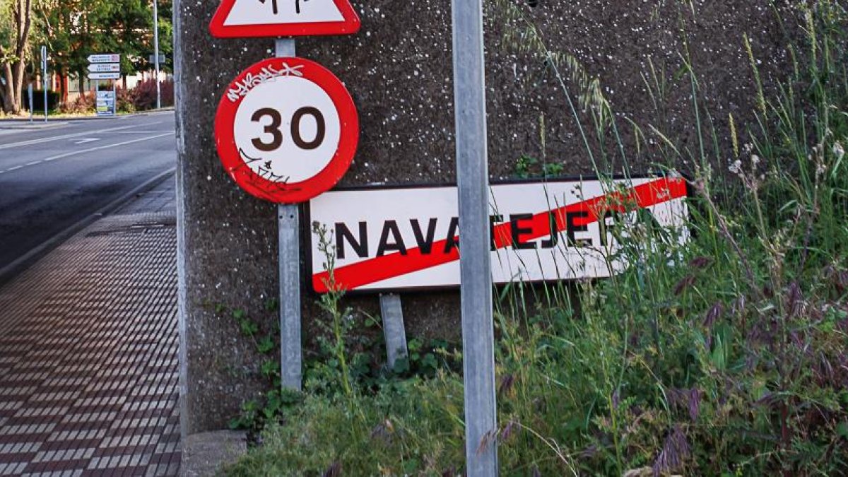 Imagen de la entrada a Navatejera