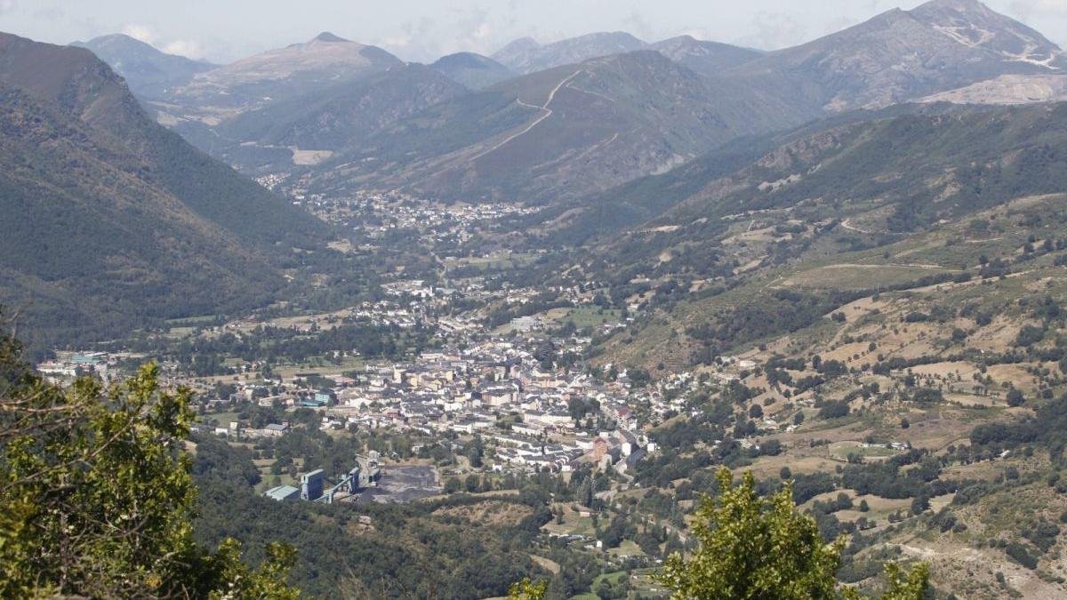 Vista panorámica de Villablino.