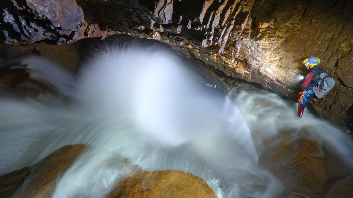 Imagen única de la cueva.