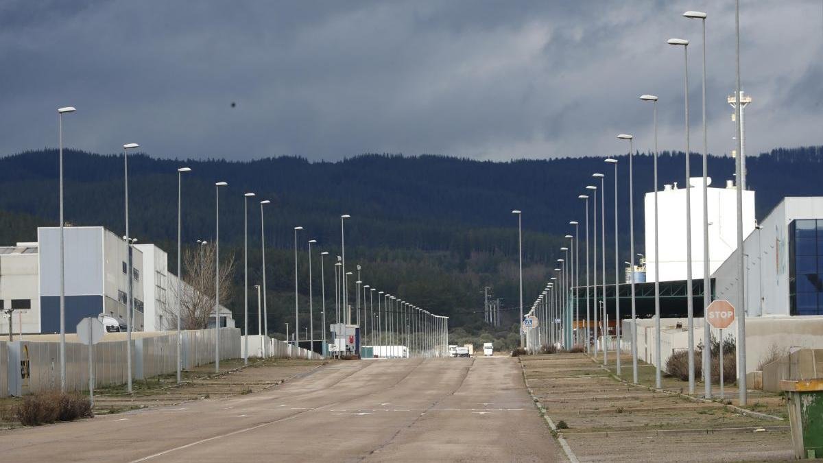 Infraestructura actual del polígono del Bayo.