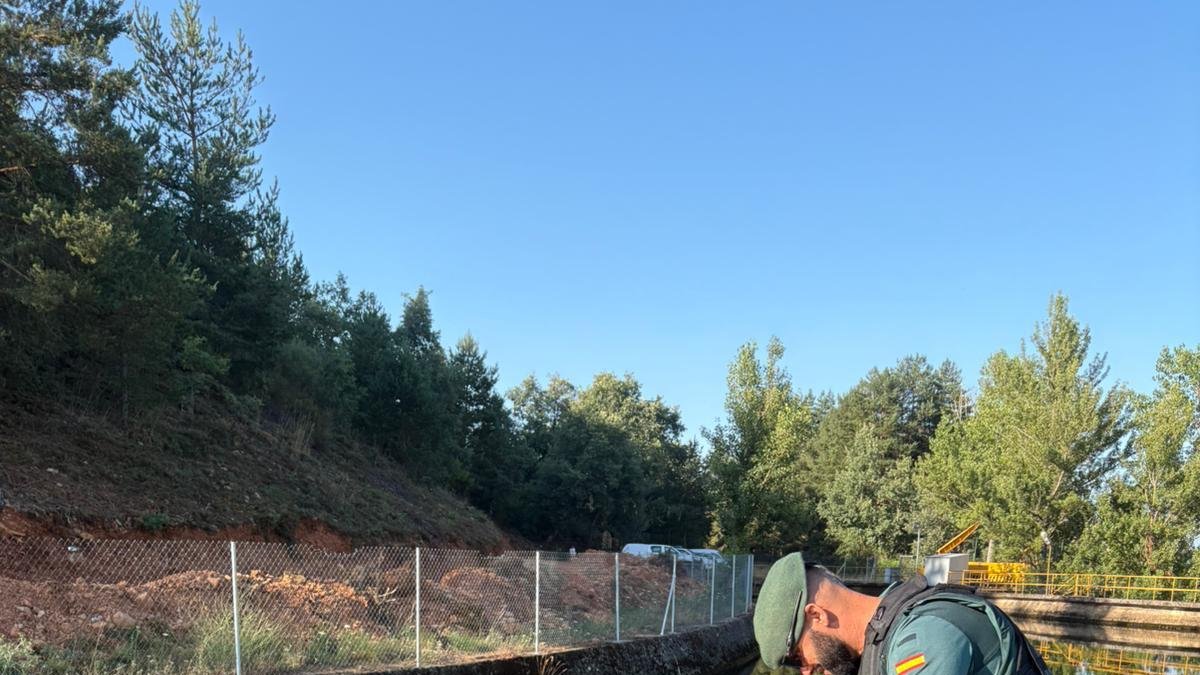 La Guardia Civil localiza sin vida al hombre desaparecido en Tapia de la Ribera en un canal de riego