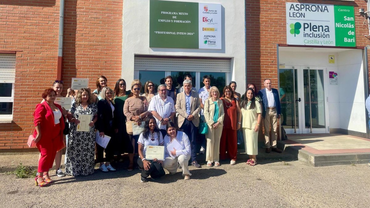 Programa mixto de formación y empleo impulsado por Asprona León.