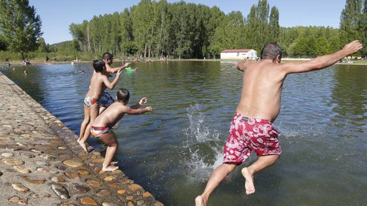Playa fluvial de Cimanes de Tejar