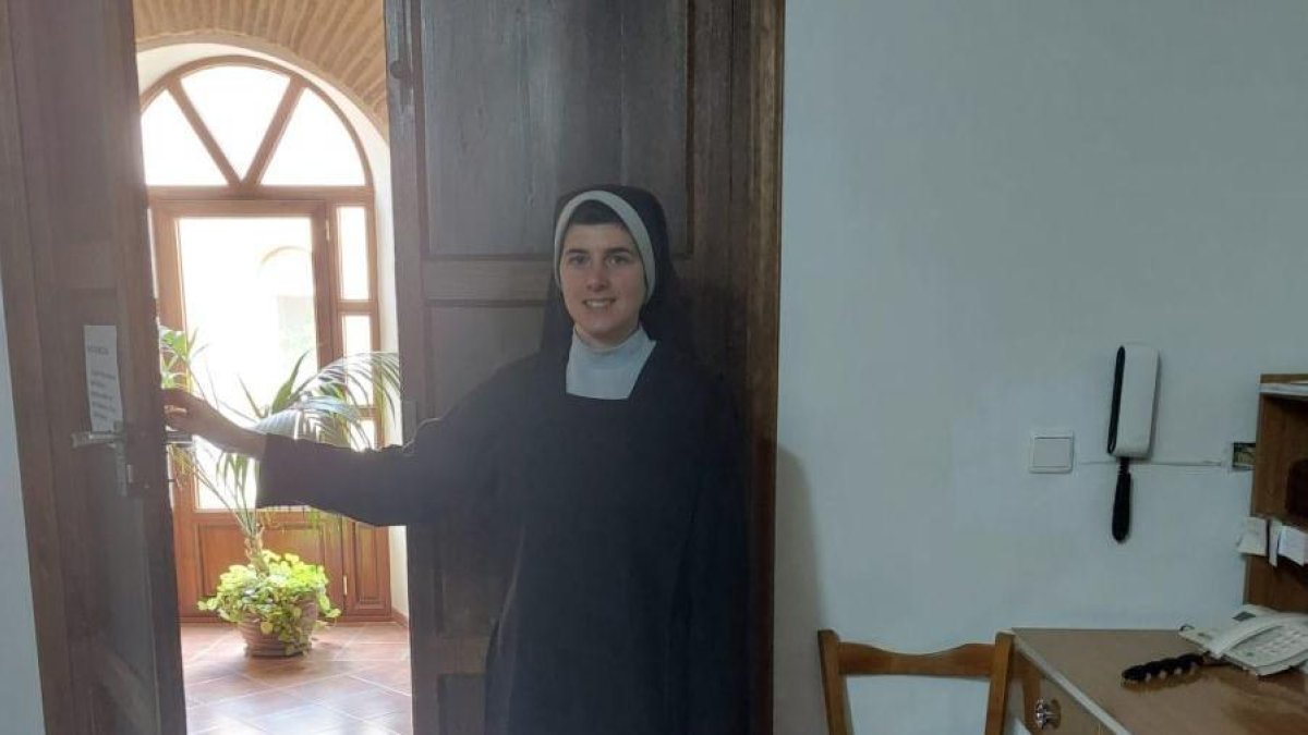 Sor Marta, en el convento de Sahagún.