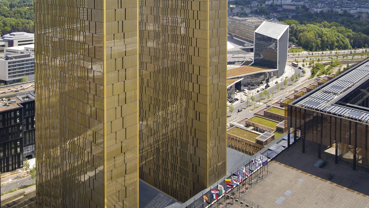 La sede del TJUE en Luxemburgo.