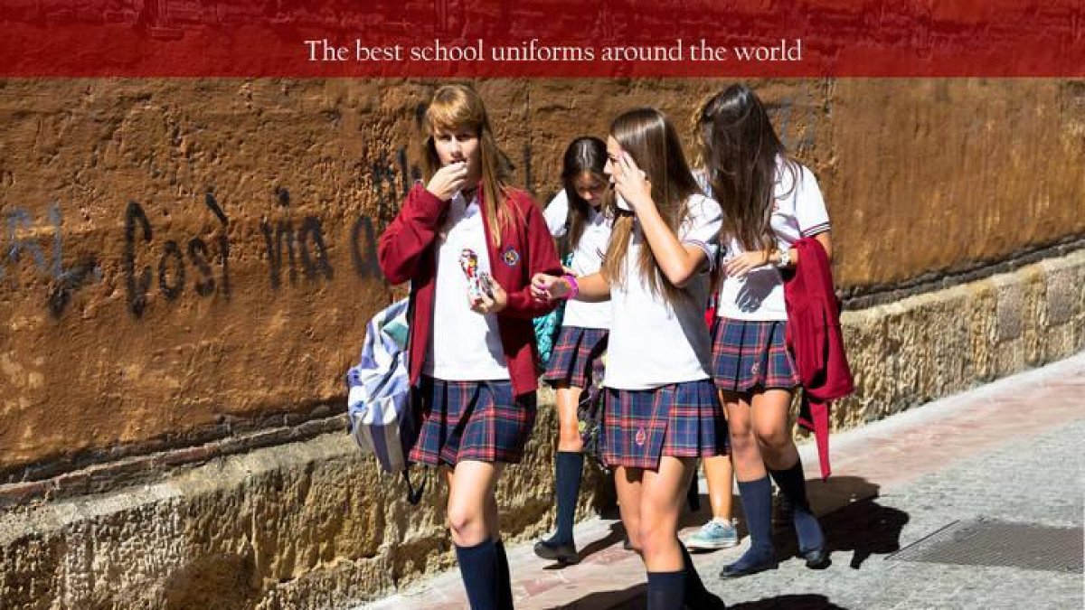 La revista Vogue eligió el uniforme del Colegio Leonés como uno de los más elegantes del mundo.